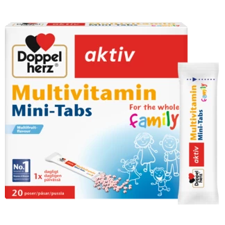 Doppelherz aktiv Multivitamin Mini-Tabs  Set forfra