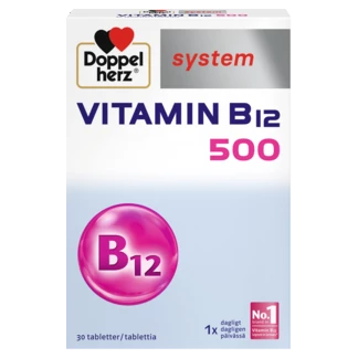 Doppelherz system Vitamin B₁₂ 500 Set forfra