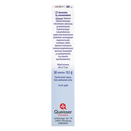 Doppelherz system Vitamin B₁₂ 500 Venstre sidevisning