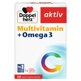 Doppelherz aktiv Multivitamin + Omega 3 Set forfra