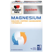 Doppelherz system MAGNESIUM + CALCIUM  Set forfra