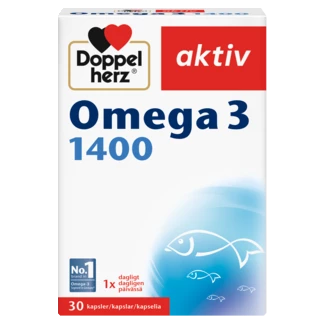 Doppelherz aktiv Omega 3 1400 Set forfra