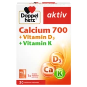 Doppelherz aktiv Calcium 700 + Vitamin D3 + Vitamin K Set forfra