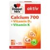 Doppelherz aktiv Calcium 700 + Vitamin D3 + Vitamin K Set forfra