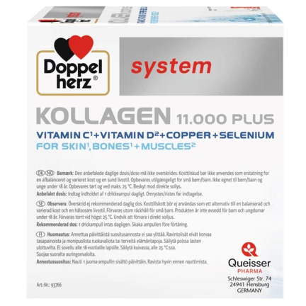 Doppelherz system KOLLAGEN 11.000 PLUS  Venstre sidevisning