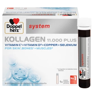 Doppelherz system KOLLAGEN 11.000 PLUS  Set forfra